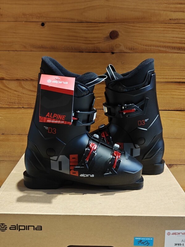 LYŽIARKY ALPINA DUO 3 BLACK GW 26MP